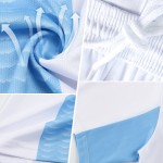 Sublimation Sports Uniform Soccer Black Shape Custom Geometric Jersey Orange-White Sublimation Sports Uniform Soccer Black Shape Custom Geometric Jersey Orange-White
